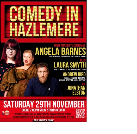 Hazlemere Community Centre comedy1125.jpg